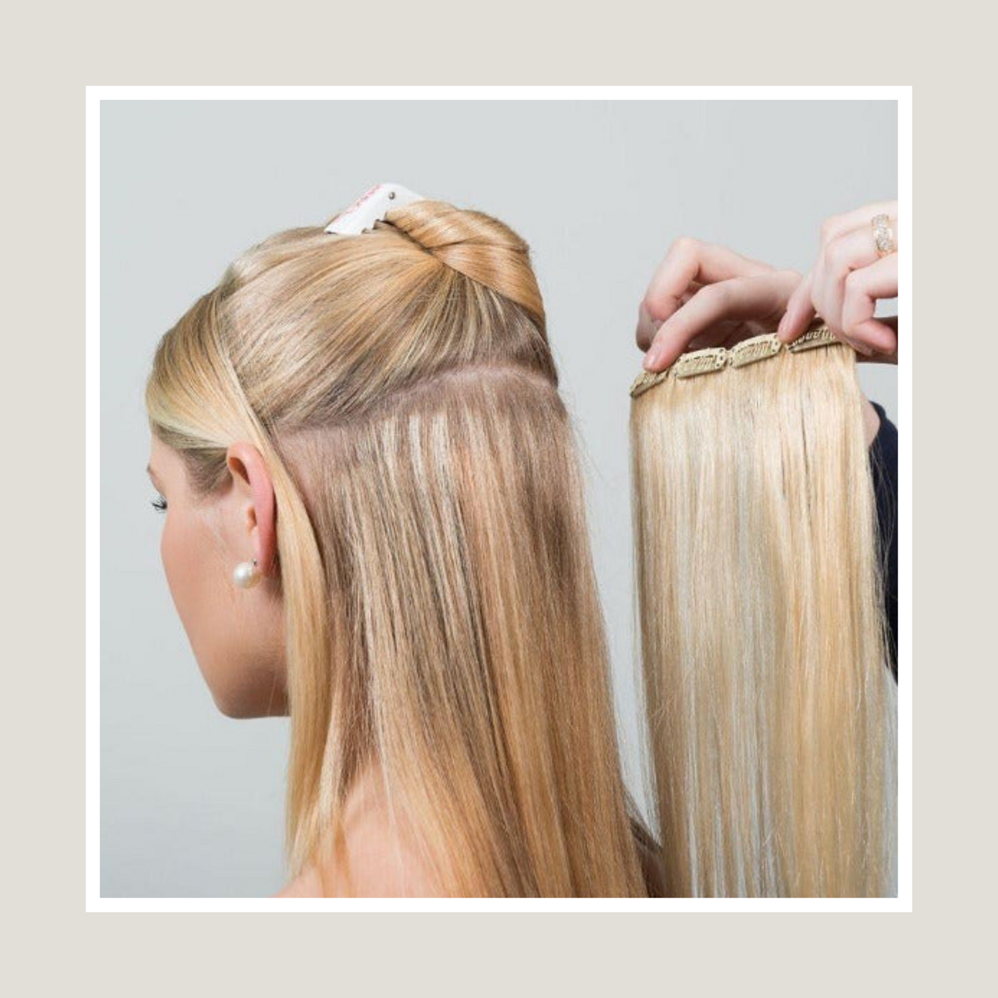 European Virgin Remy Human Hair, Clip-in Hair Extensions,