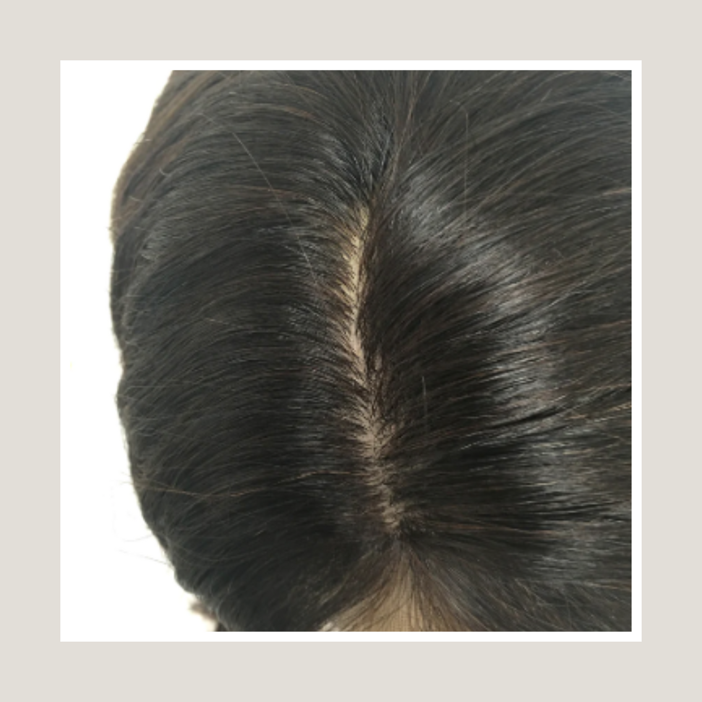 Double Drawn Brazilian Remy Human Hair Silk Part Wig