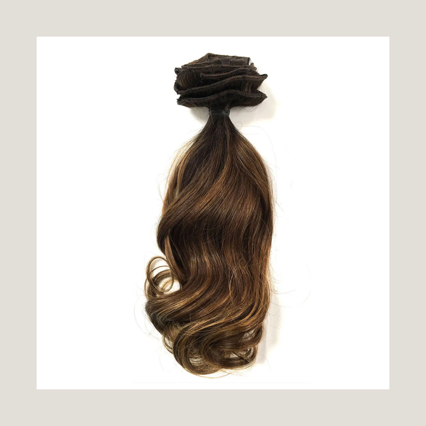 Khloe Kardashian Inspired,Brazilian Remy Hair Extensions, Bodywave, Balayage Ombre Colour Colour 4 Dark Hazel Brown to Colour 18
