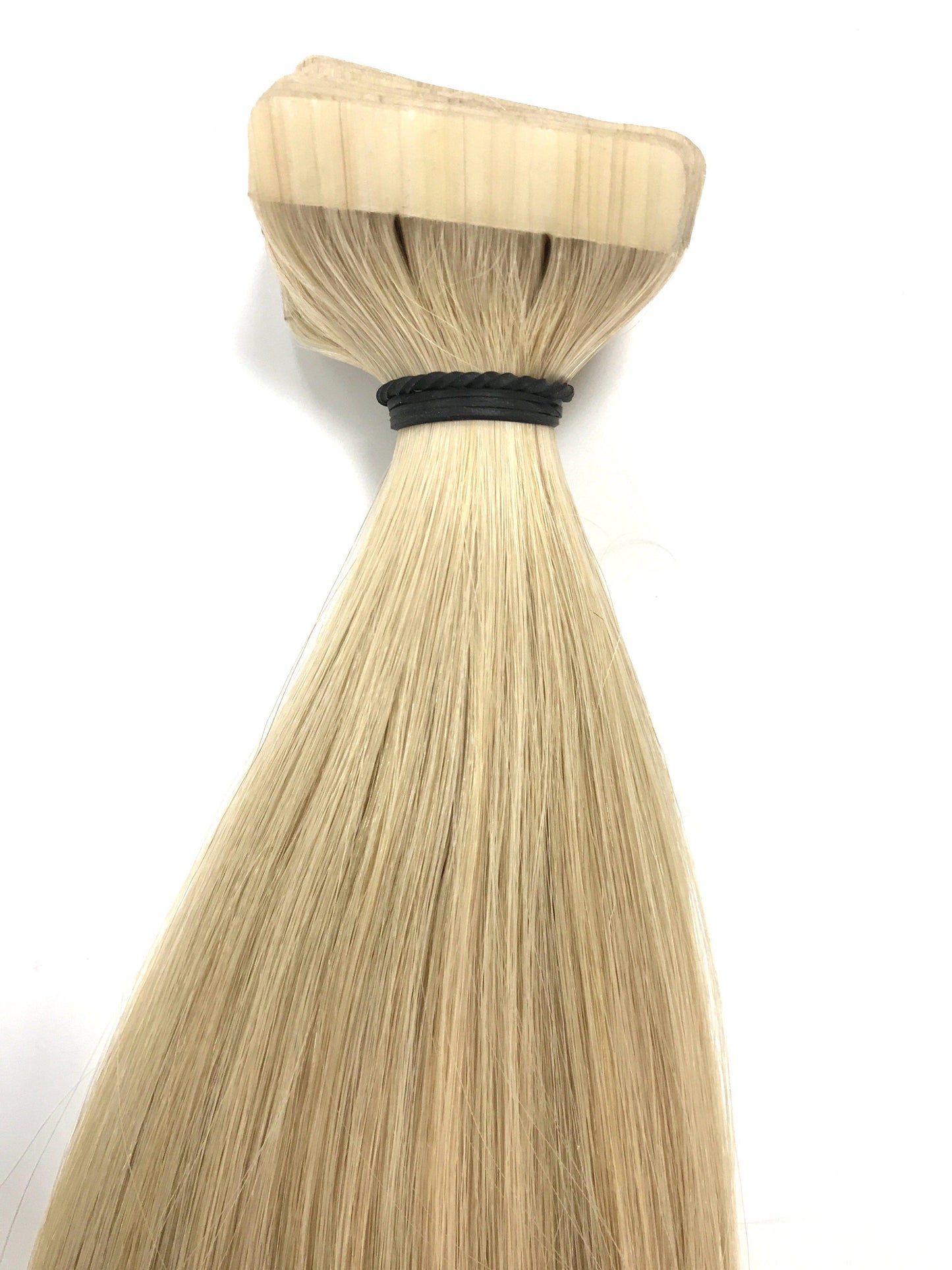 Russian Virgin Remy Human Hair, Tape Extensions, Straight, 22'', Blonde. Quick Shipping!-Virgin Hair & Beauty, The Best Hair Extensions, Real Virgin Human Hair.