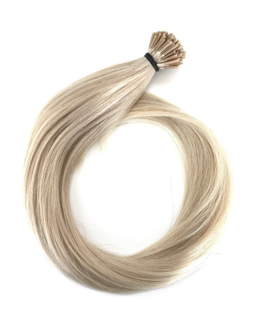 Russian Remy Human Hair, 1g i-Tip, Straight, 22'',50g,Colour 60.Quick Shipping!