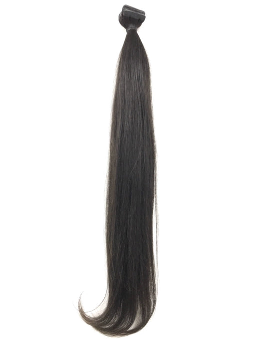Brazilian Virgin Remy Human Hair, Tape Extensions, Straight, 22'', Virgin Uncoloured. Quick Shipping!