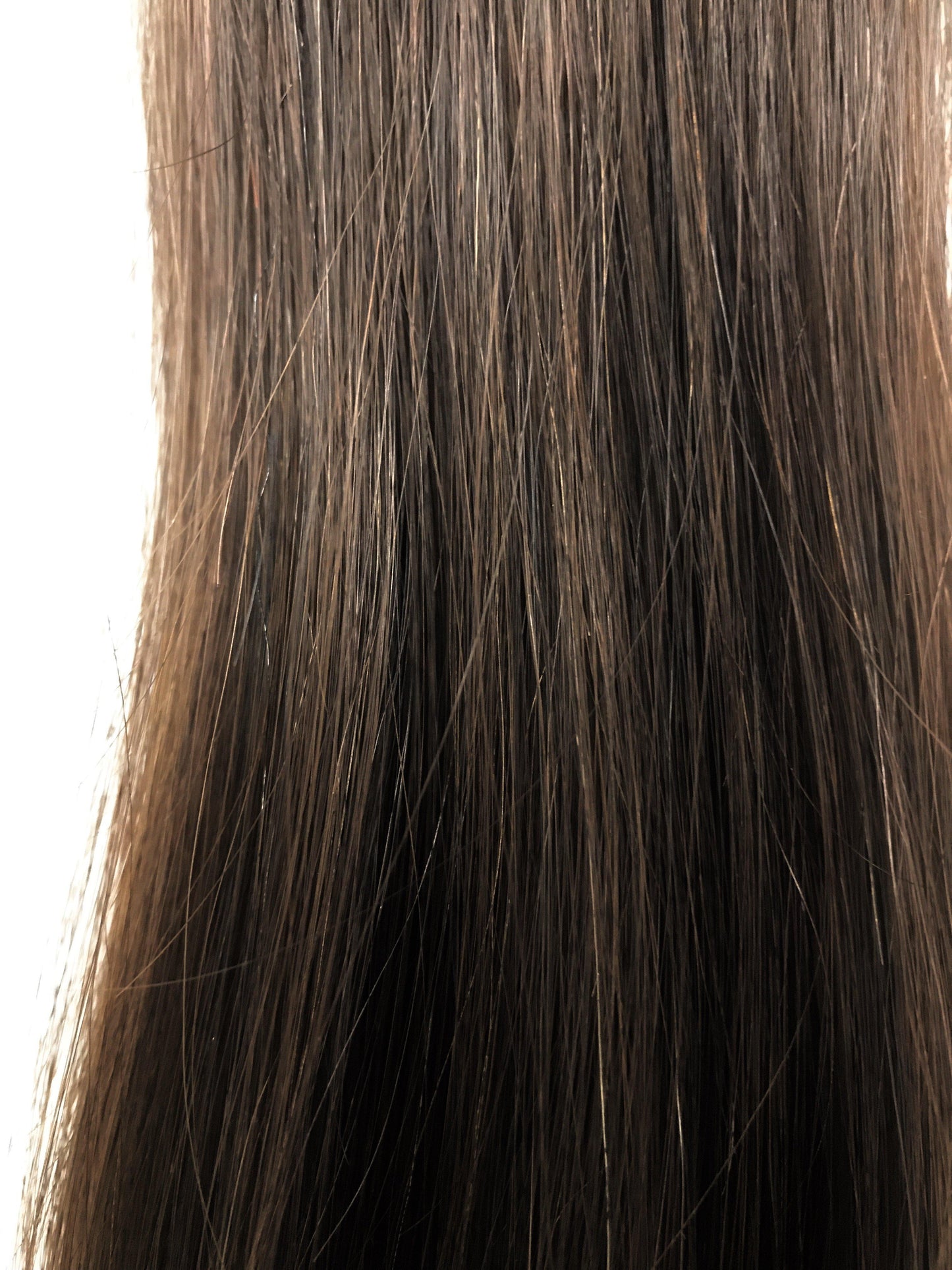 Brazilian Virgin Remy Human Hair, Tape Extensions, Straight, 18'', Medium Brown. Quick Shipping!-Virgin Hair & Beauty, The Best Hair Extensions, Real Virgin Human Hair.