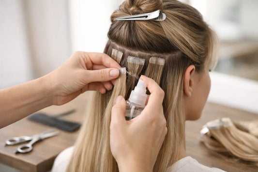 How to Remove Tape Extensions Without Damage