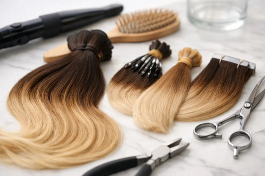 Ombre Hair Extensions Human Hair Guide