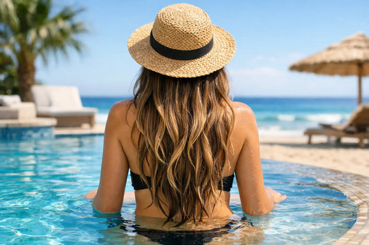 Can Hair Extensions Swim? Pool and Beach Care