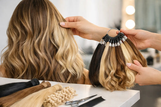 Hair Extension Texture Matching Guide Tips