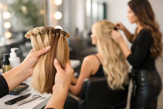 Human Hair Extensions for Salons That Perform