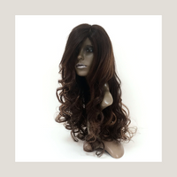 Balayage Ombre Remy Full Lace Peruk, brasilianskt hår, europeiskt hår 