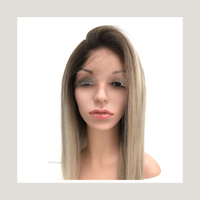 Balayage Ombre Remy Full Lace Peruk, brasilianskt hår, europeiskt hår 