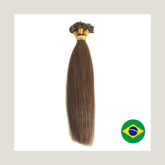 Brazilian Virgin Human Hair Extensions - V Tips