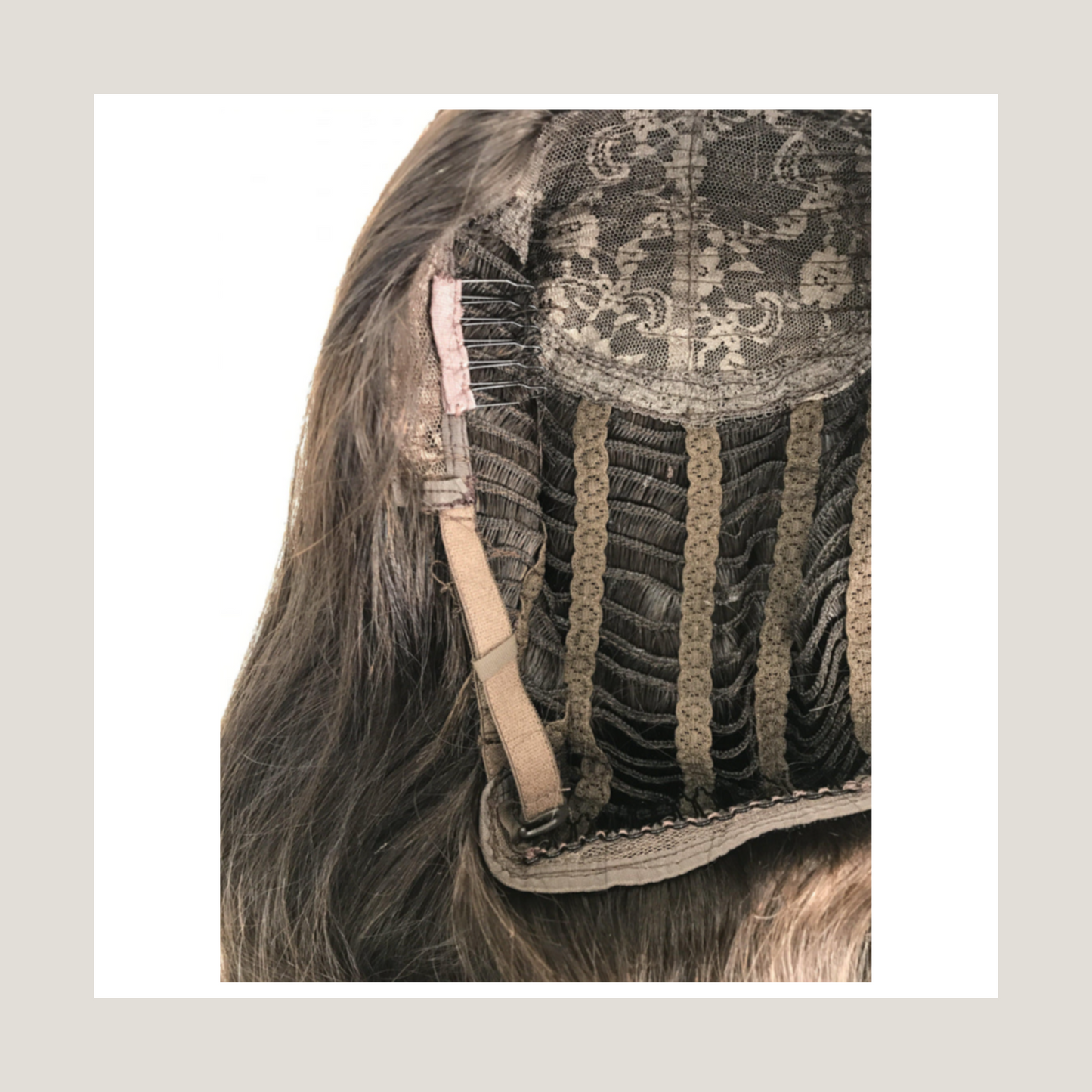 Halbe Perücke aus reinem Remy-Echthaar, brasilianische Haarperücke, europäische Haarperücke, 3/4-Perücke