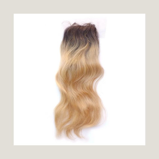 Balayage Ombre Virgin Remy Lace Top Closure