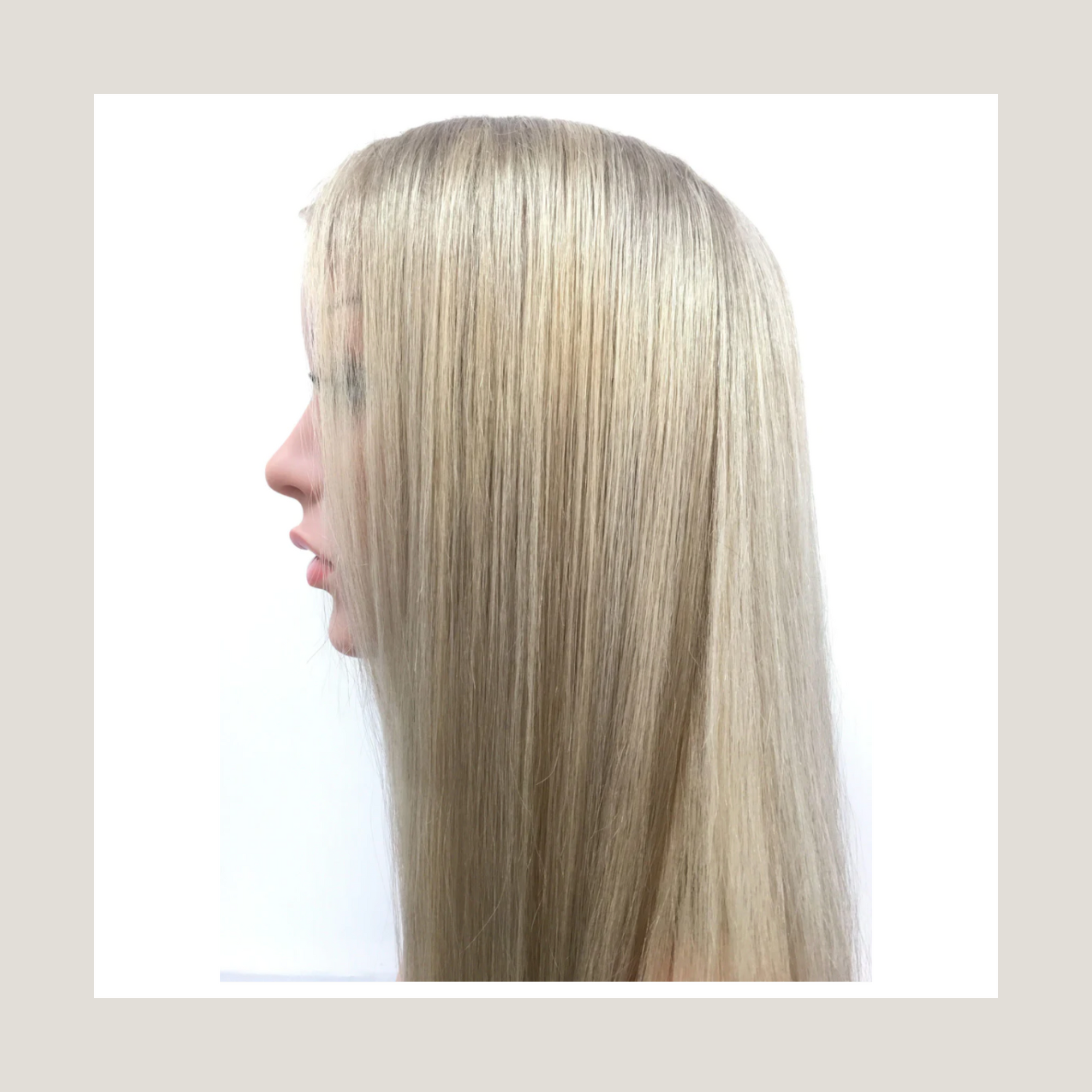 Double Drawn European Human Remy Hair Silk Part Wig Virgin Hair