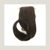 Cierres superiores con base de seda virgen Remy