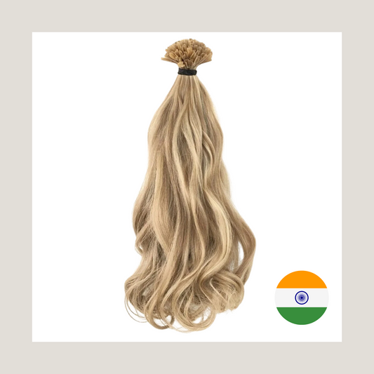 Indian Virgin Human Hair Extensions - Nail Tips