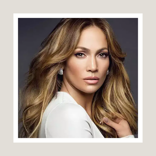 Jennifer Lopez Inspired,Brazilian Remy Hair Extensions, Balayage Ombre Colour 2  to colour 18 with colour 16 highlights