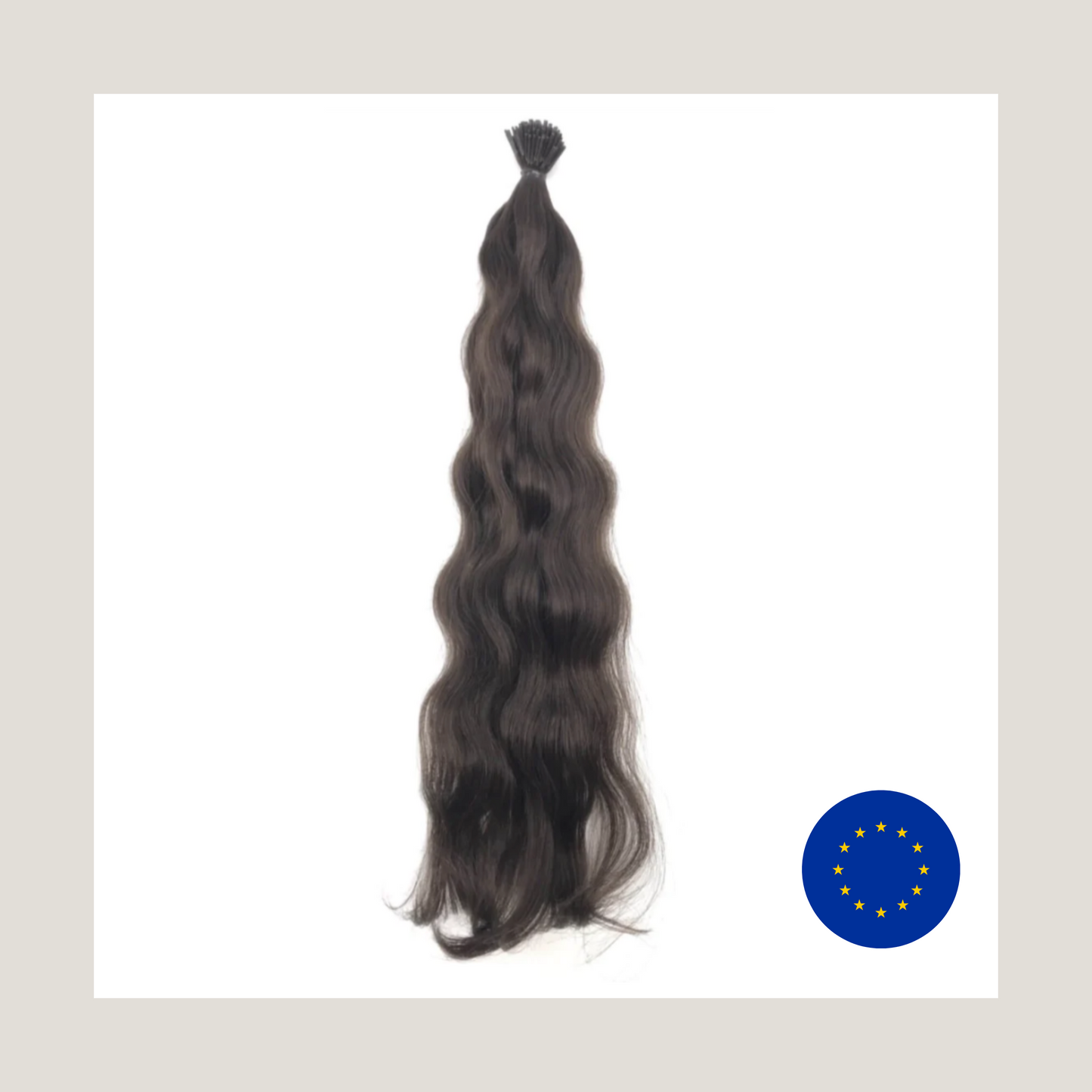 European Virgin Human Hair Extensions, i-Tips