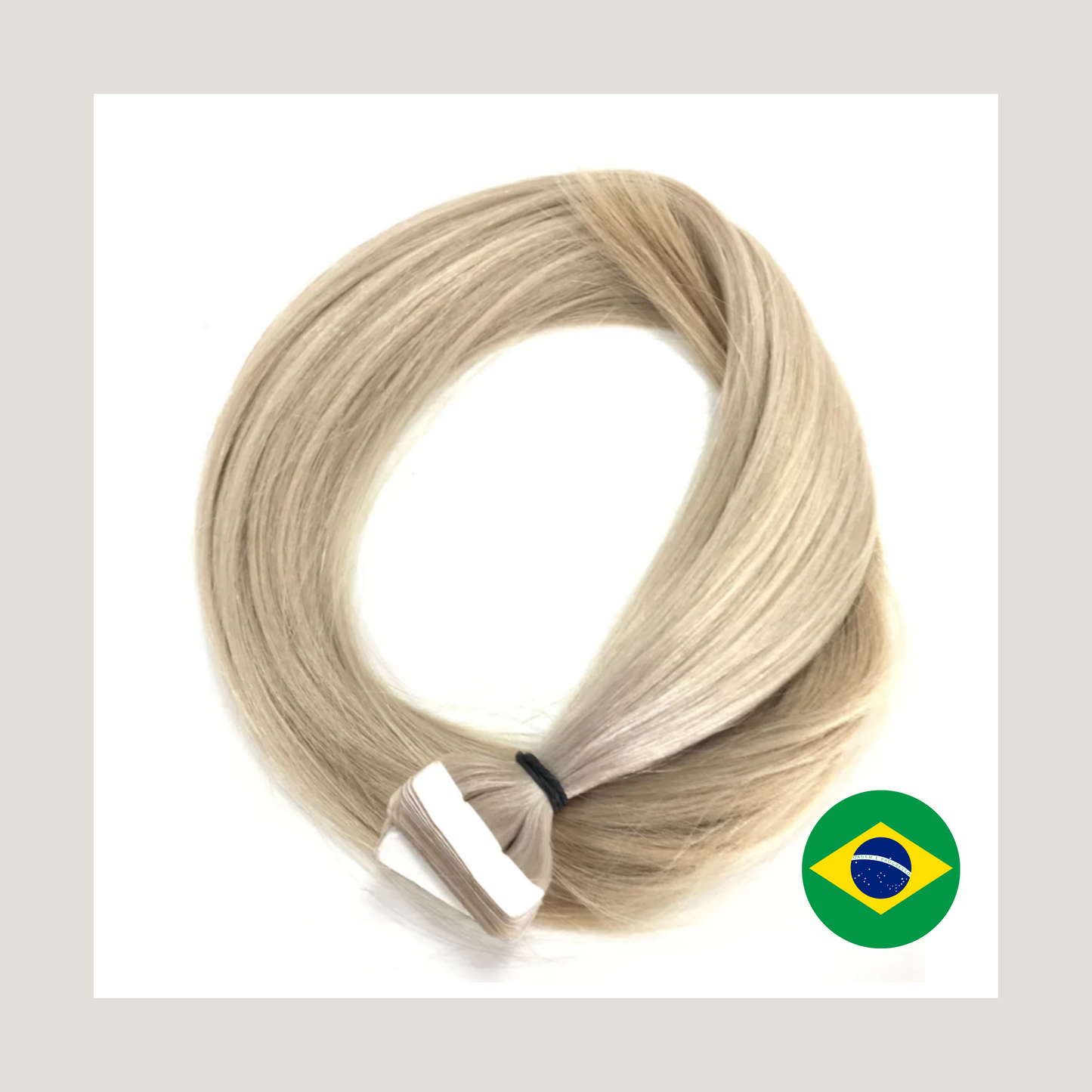 Cabello humano brasileño de Remy de la Virgen, extensiones del pelo de la cinta