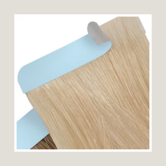 Piezas de cinta para extensiones de cabello con cinta