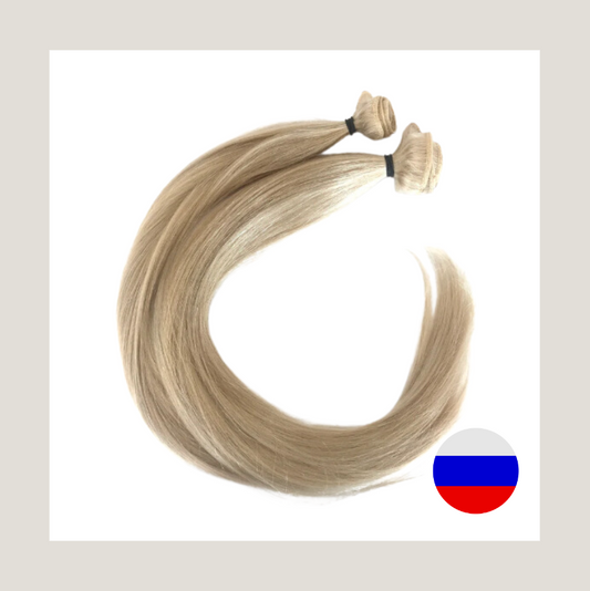 Cheveux vierges Remy russes, tissage