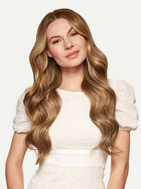 Ciara Inspired, Brazilian Remy Hair Extensions, Straight, Balayage Ombre Color 6 to color 24 