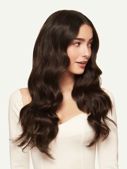 Custom Double Drawn Indian Clip-Ins — 28"