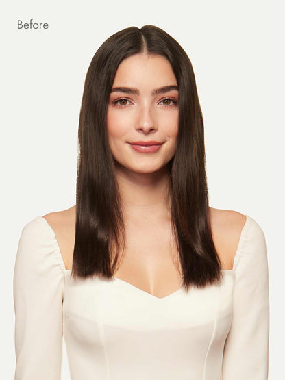Custom Double Drawn Indian Clip-Ins — 28"