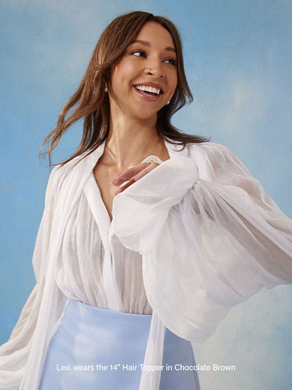 Clip de Remy virgen en pieza de cabello