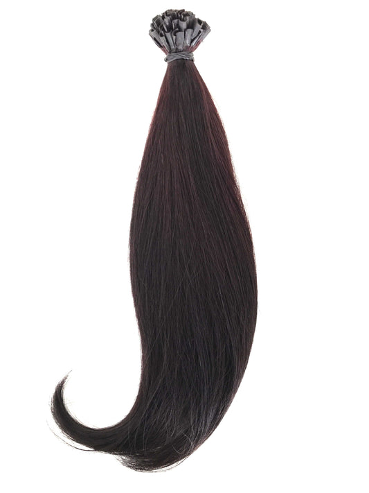 שיער אנושי בתולה ברזילאי, קצות ציפורניים, חלק, 16'', שזיף, שחור, משלוח מהיר!-שיער ויופי בתולה, תוספות השיער הטובות ביותר, שיער אנושי בתול אמיתי.