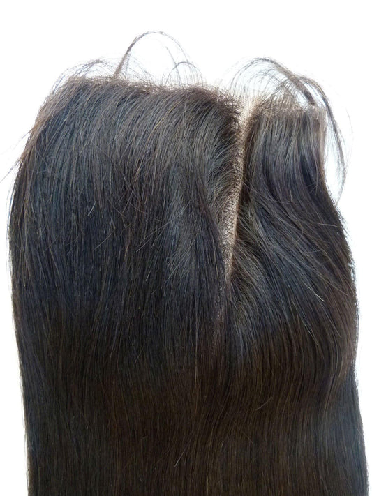 סגירת תחרה של רמי בתולה הברזילאית, 3.5 אינץ' x 4 אינץ'-שיער ויופי בתולה, תוספות השיער הטובות ביותר, שיער אנושי בתולה אמיתי.