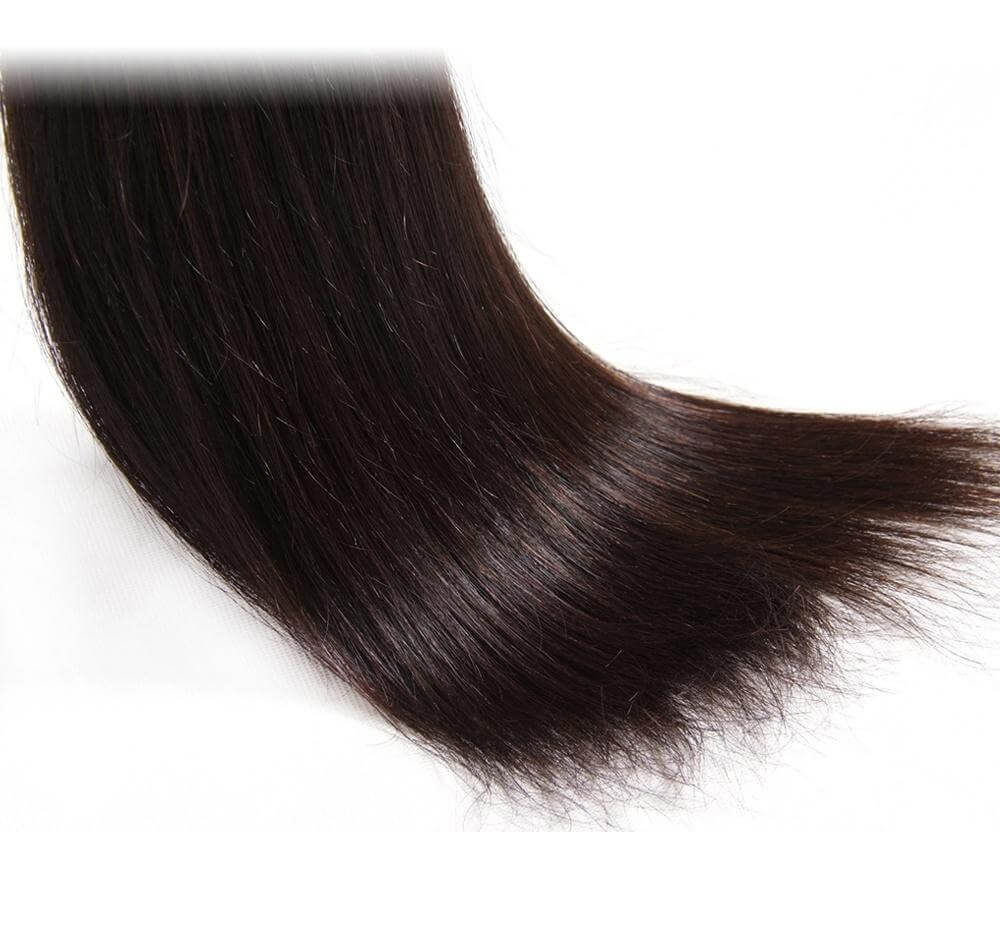 Cheveux vierges brésiliens, offre groupée, droits, 4 paquets 50 g/pièce, cheveux humains non transformés, extensions de cheveux vierges brésiliens
