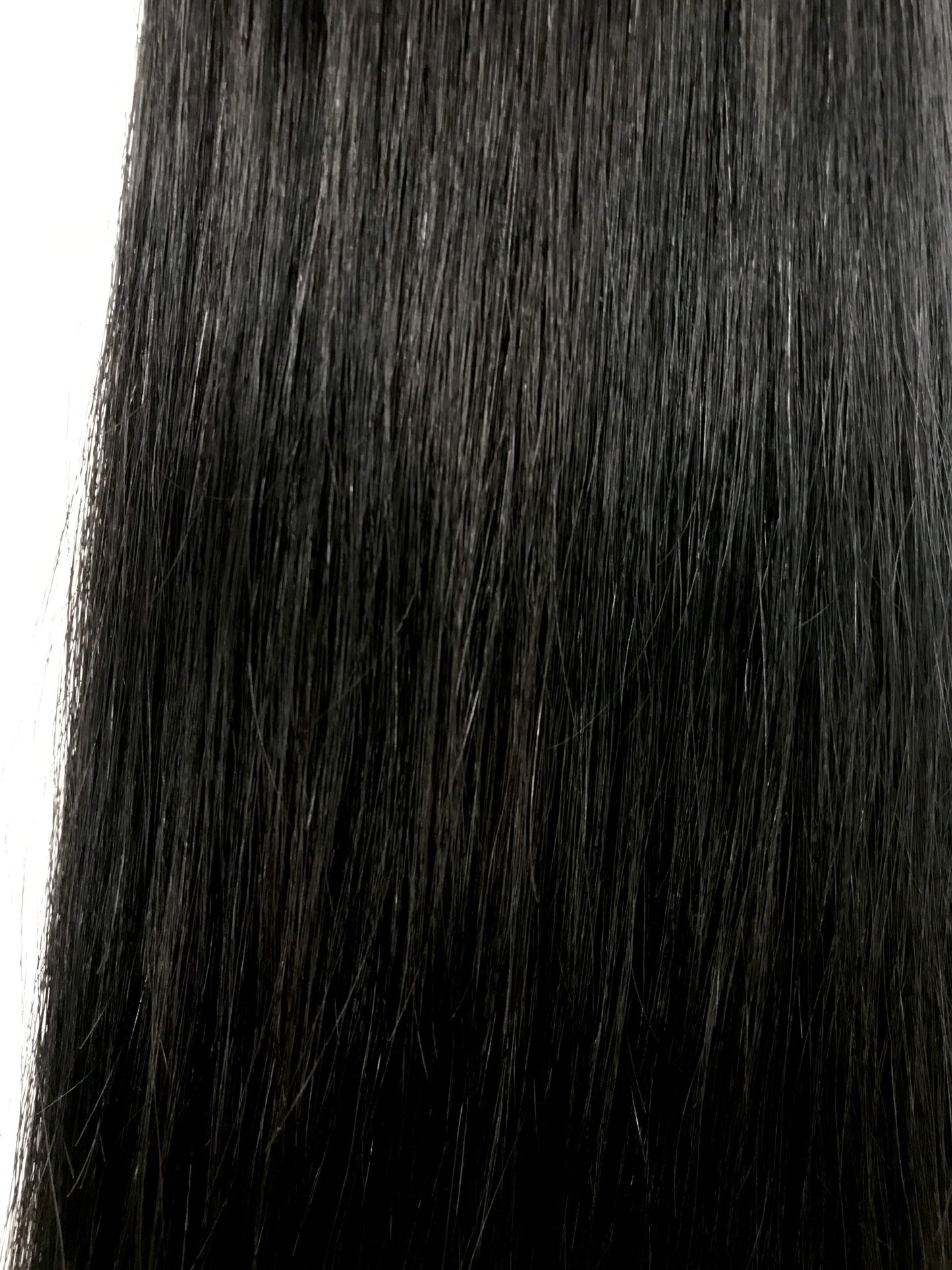 Cabello humano brasileño virgen Remy - Tramas, 20'', liso, color negro, 100 g, envío rápido