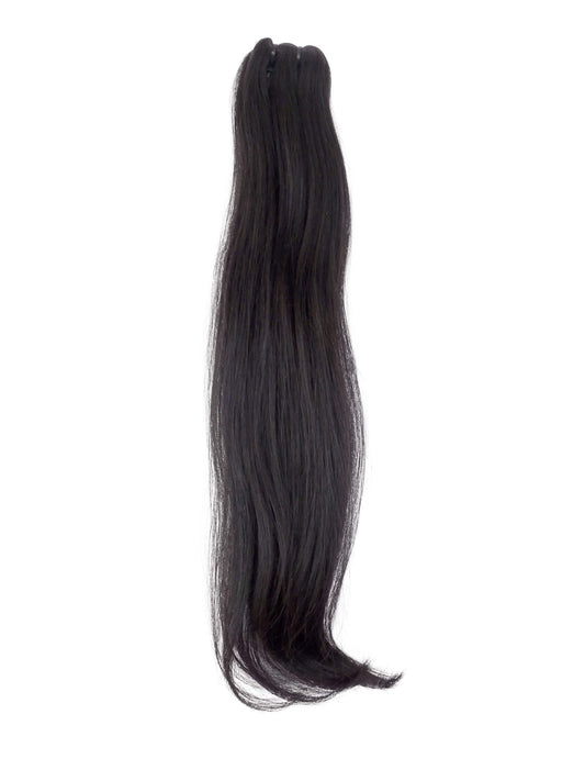 Brazilian Virgin Remy Human Hair - Inslag, 24'', Rak, Virgin, 100 g - Snabb frakt