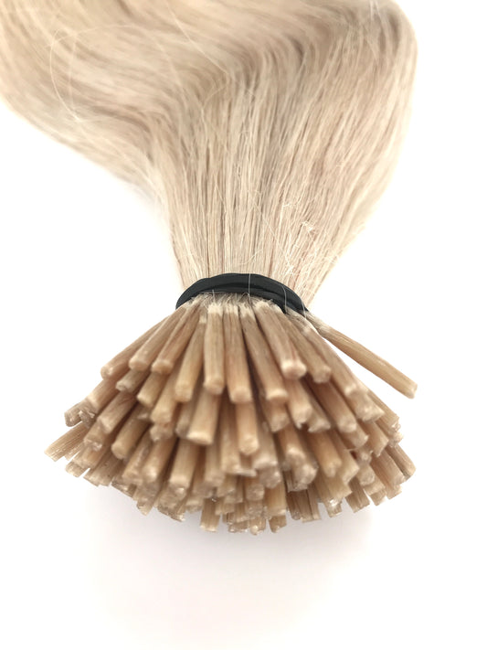 Extensions de cheveux humains vierges russes, 0,7 g i-Tip Micro Rings-Virgin Hair & Beauty, les meilleures extensions de cheveux, vrais cheveux humains vierges.