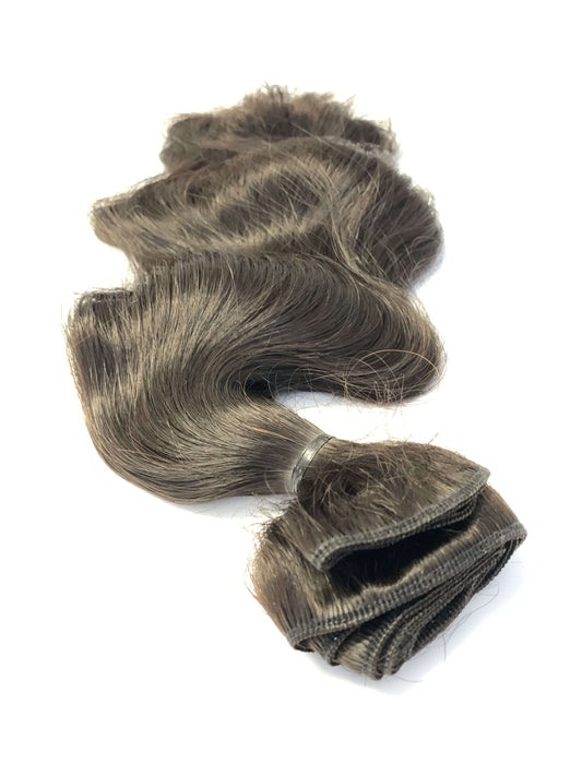 شعر بشري ريمي برازيلي بكر - خصلات، 16 بوصة، مموج، عذراء، 100 جرام - شحن سريع