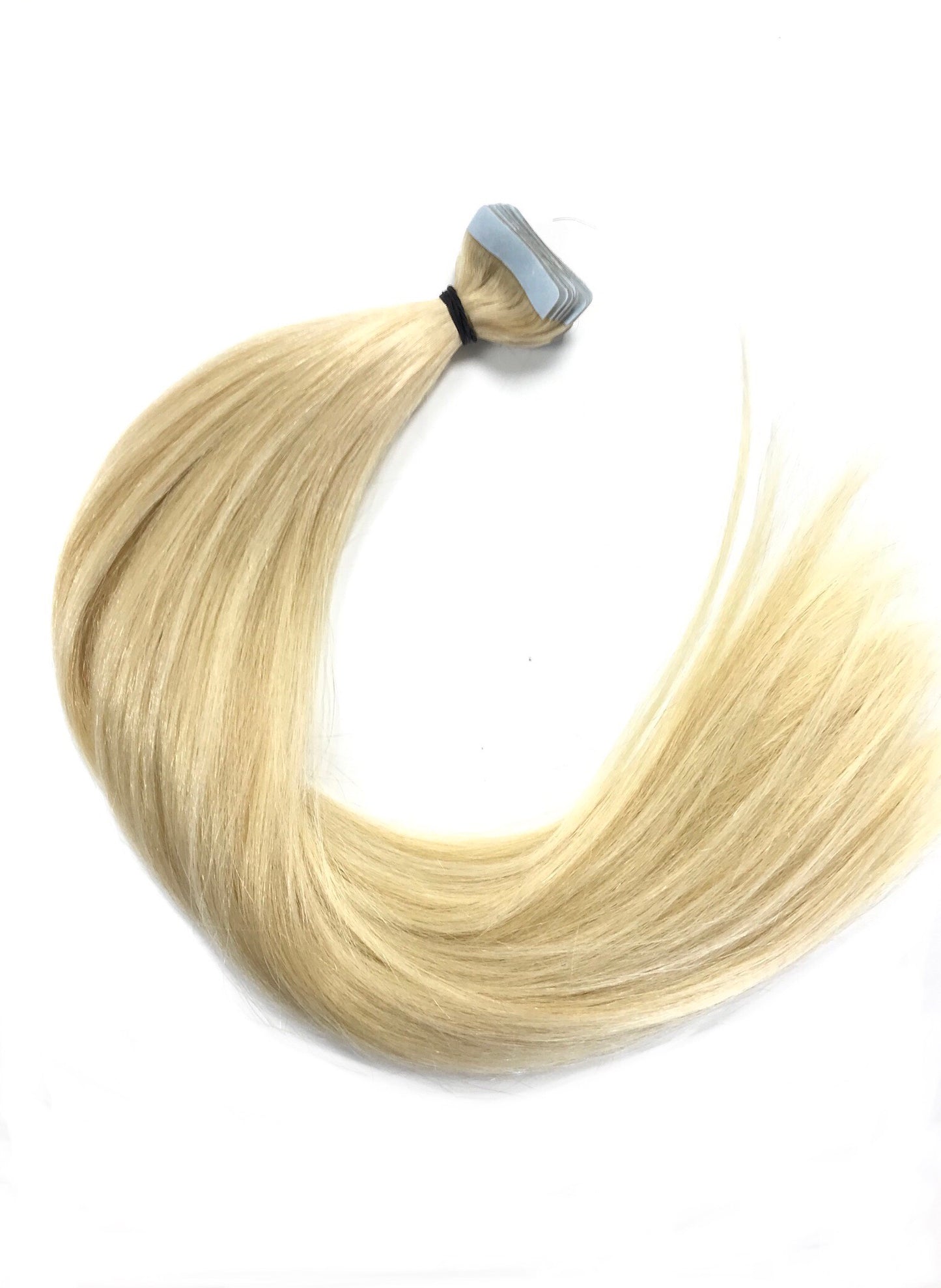 Russian Virgin Remy Human Hair, Tape Extensions, Straight, 22'', Blonde. Quick Shipping!-Virgin Hair & Beauty, The Best Hair Extensions, Real Virgin Human Hair.