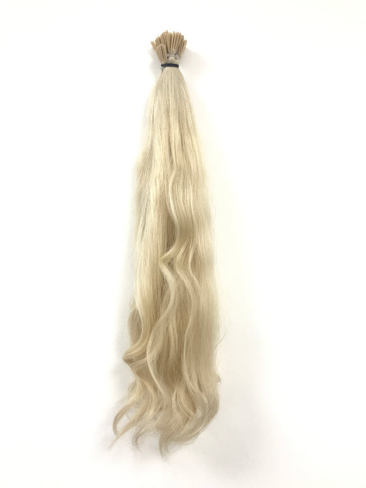 Cheveux humains russes Remy, 1 g i-Tip, 20'', ondulés, 50 g, couleur 60. Expédition rapide !