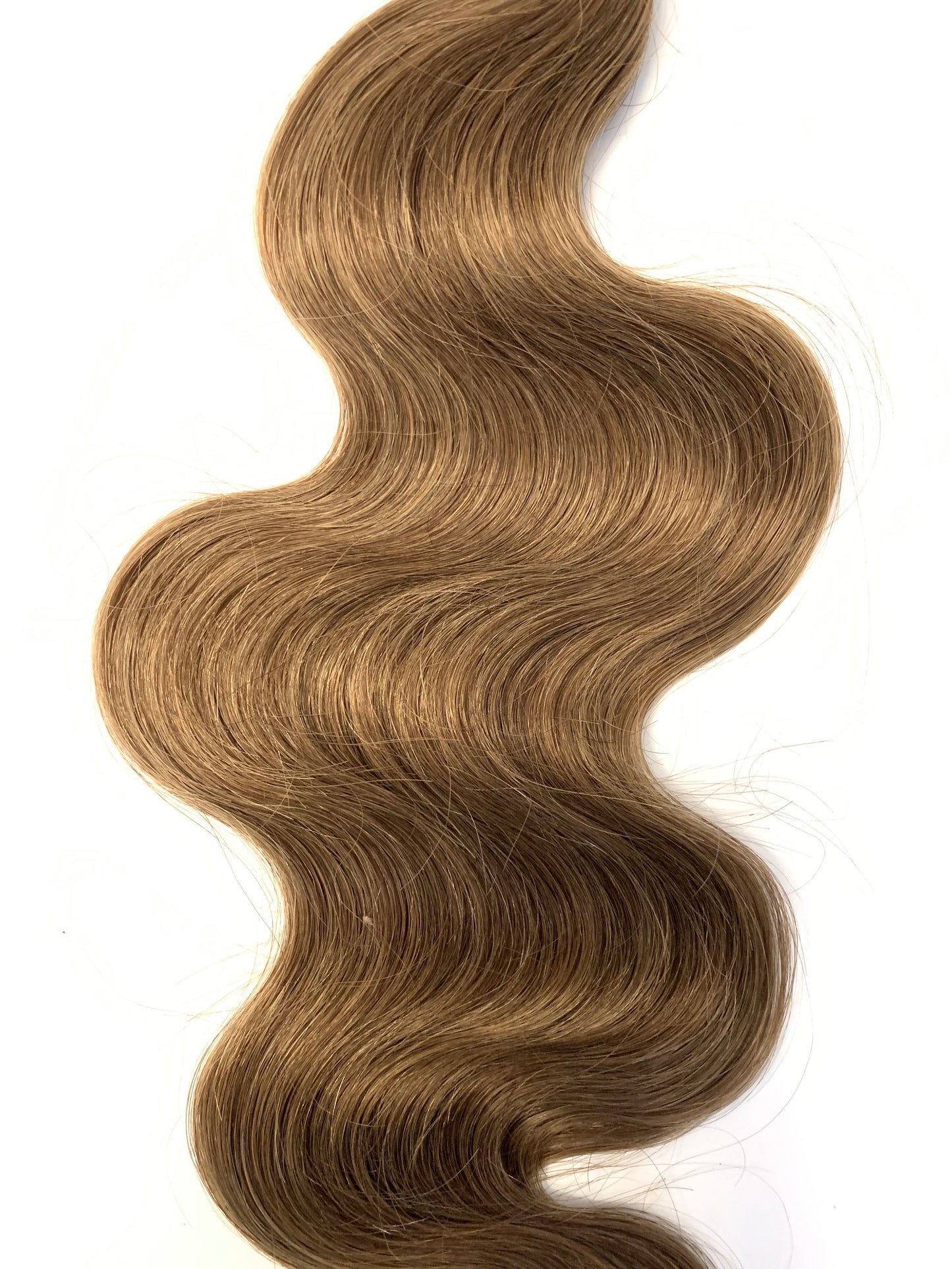 Russian Remy Human Hair, 0,7g i-Tip Extensions, Bodywave, 26'' Färg 8, 50g Snabb frakt!