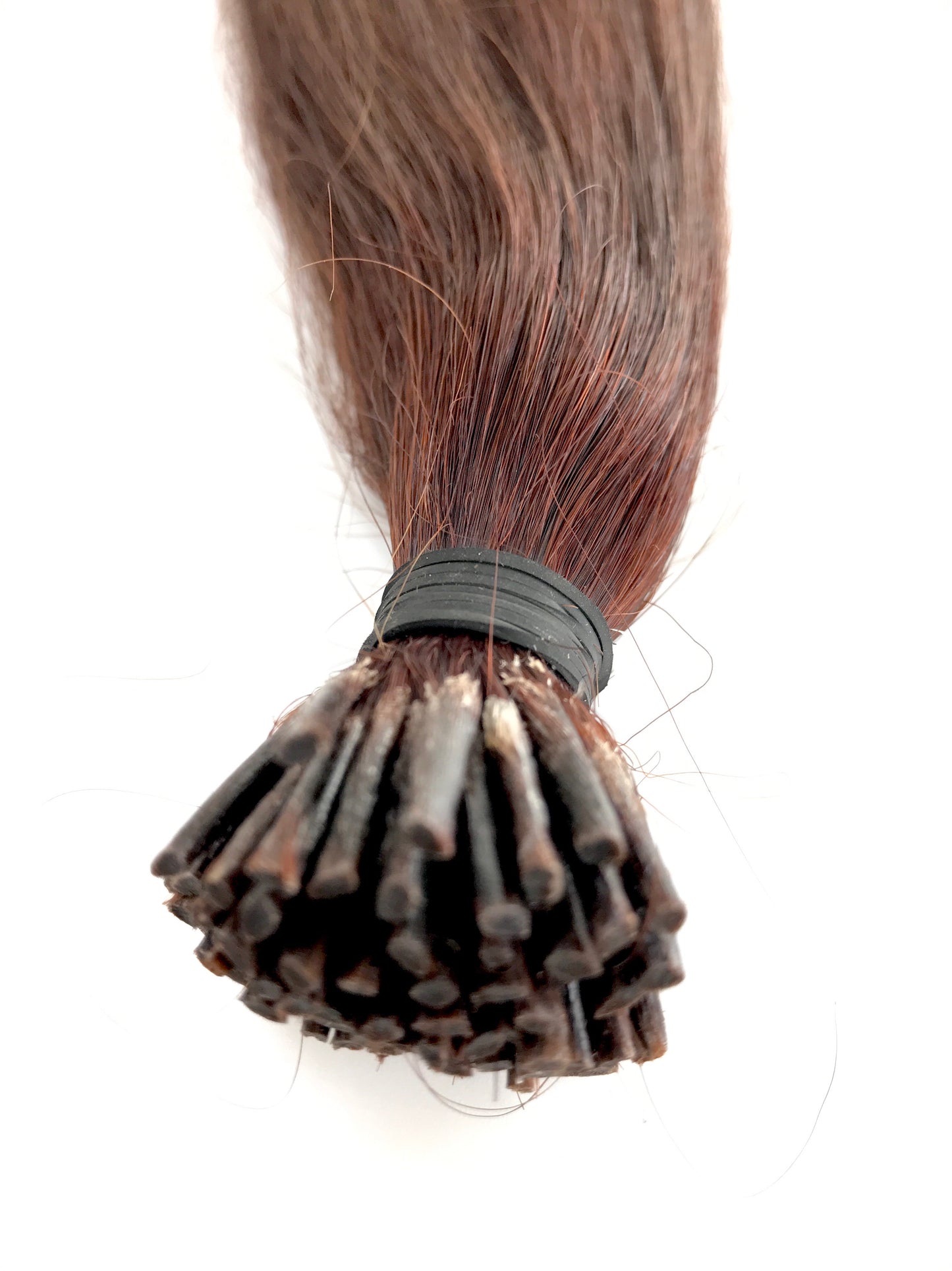 Brazilian Virgin Remy mänskligt hår, 1g I-Tip hårförlängningar, rakt, 16'', snabb leverans!