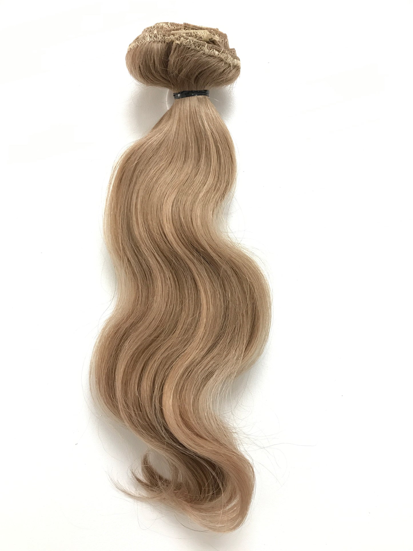 European Virgin Remy Human Hair, Clip In, 12 Inches, Wavy, Quick Shipping!