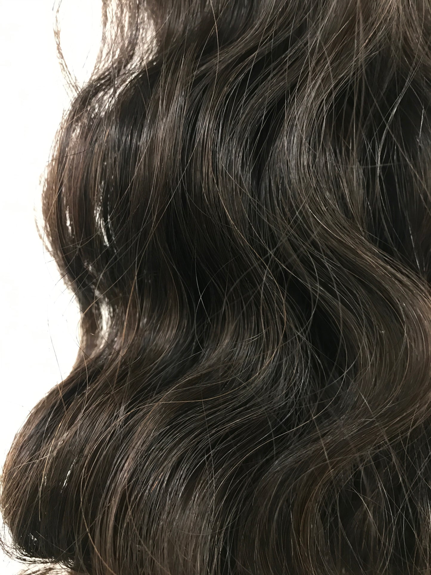 Ryskt Remy mänskligt hår, 0,7 g i tip Micro Ring Extensions, Virgin 18", vågigt, 50 g, snabb frakt!