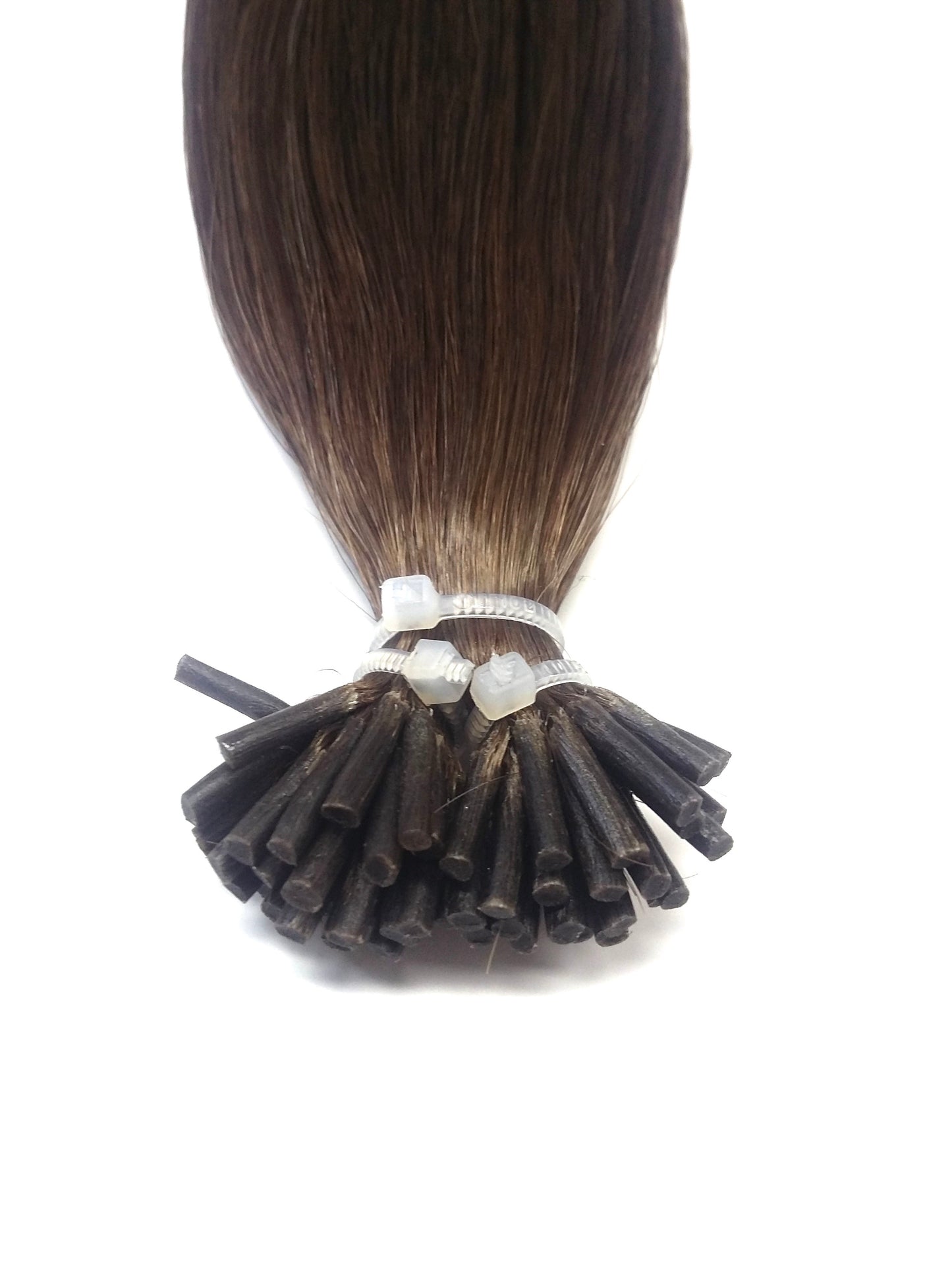 Russian Remy Human Hair, 1g itips, Straight, 20'', Colour 4, 50g, Quick Shipping!