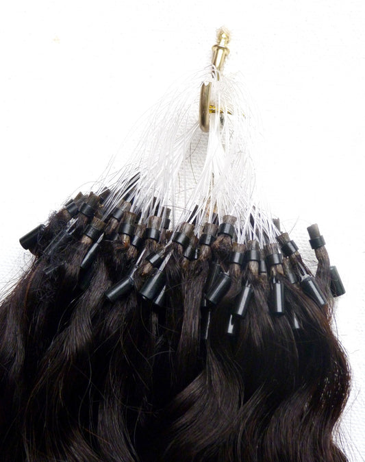 Malaysische Echthaarverlängerungen – Micro-Loop-Extensions – Virgin Hair & Beauty, die besten Haarverlängerungen, echtes Echthaar.